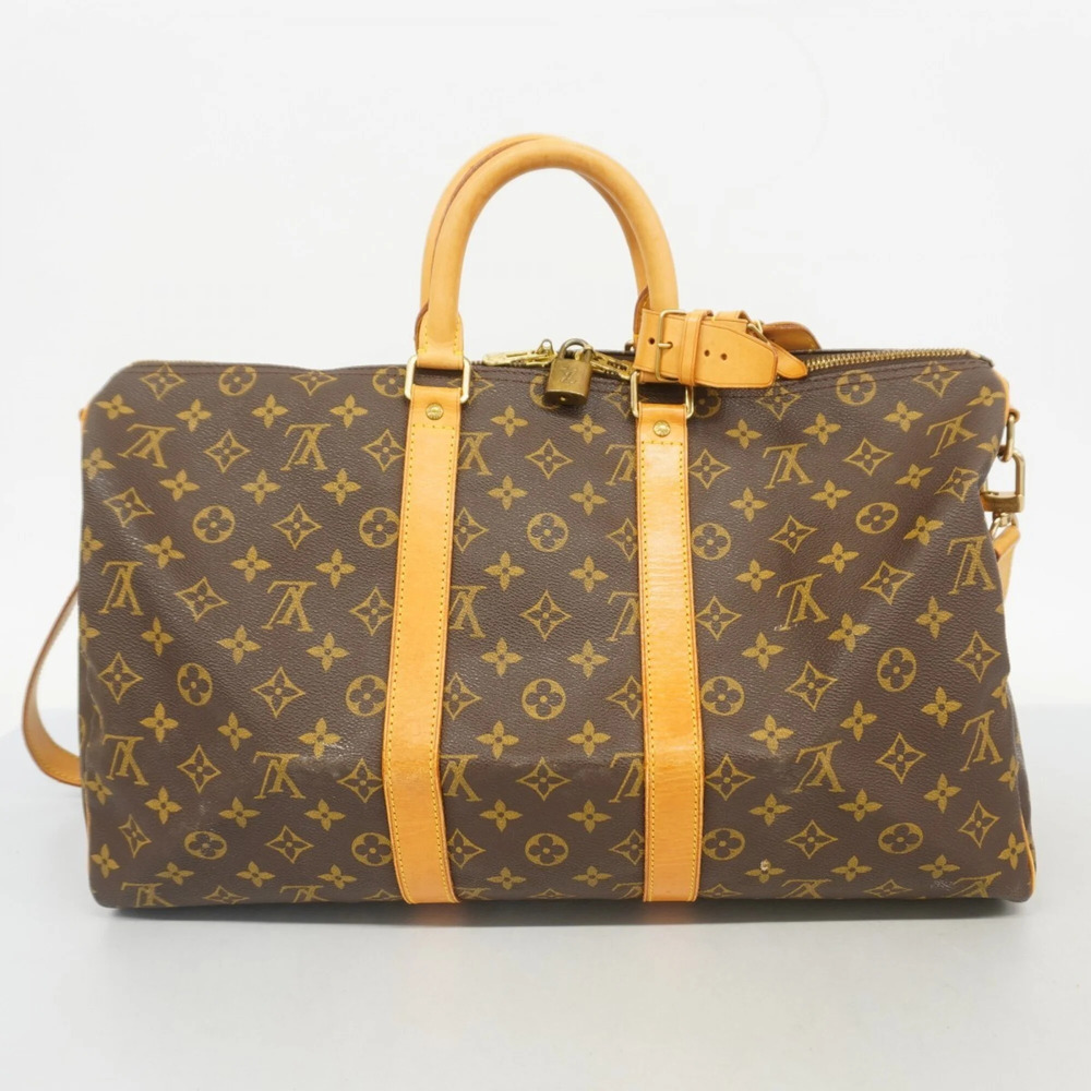 LOUIS VUITTON Authentic Brown Monogram Boston Bag - Picture 13 of 13